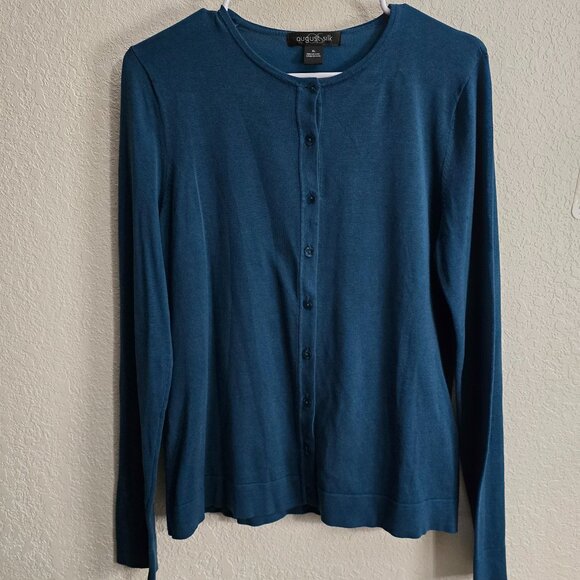 Gorgeous August Silk XL button cardigan - Picture 1 of 3